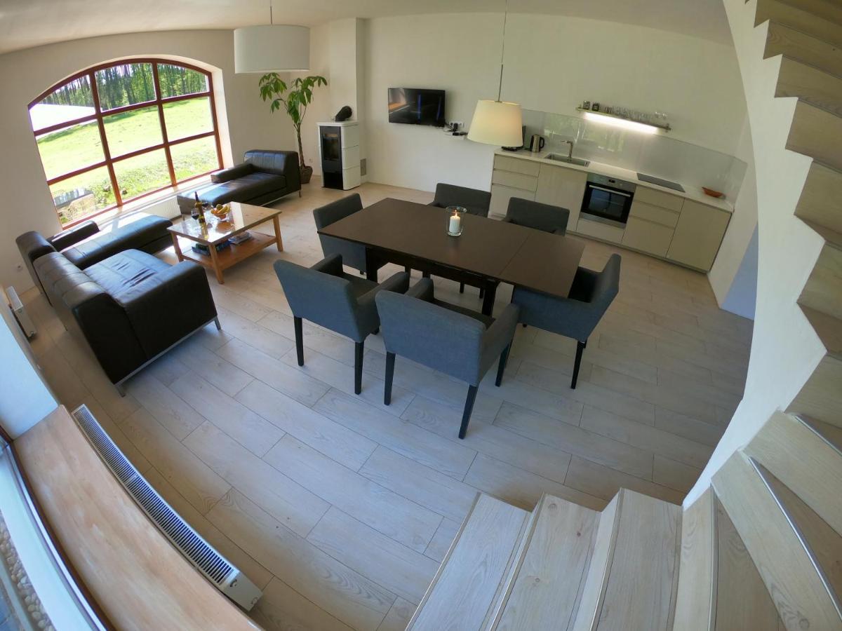 Villa Caloroczny Domek W Lesie Puszcza Zielonka à Kiszkowo Extérieur photo