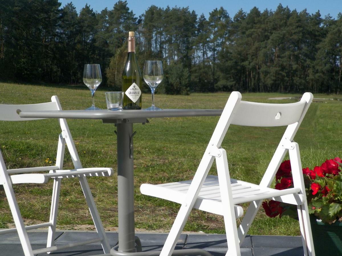 Villa Caloroczny Domek W Lesie Puszcza Zielonka à Kiszkowo Extérieur photo